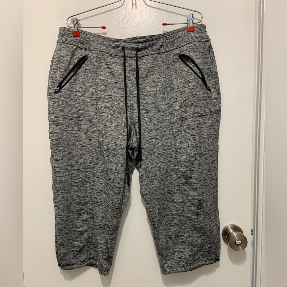 Tek Gear Heather black/ Gray Joggers